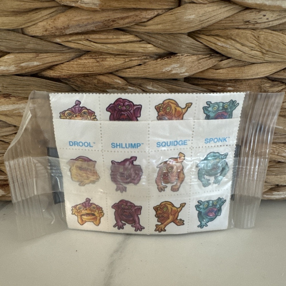 1988‎ Kellogg's Boglins Stamp Sheet Cereal Promo Premium